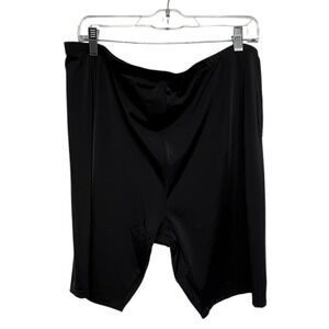 Swimsuits For All Black Chlorine Resistant Bike Shorts Swim Bottom Plus Size 24